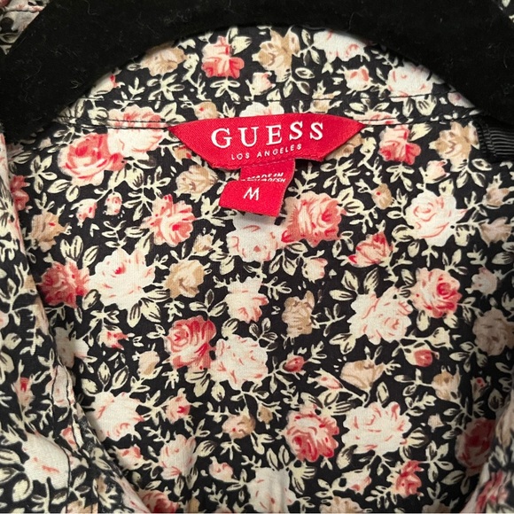 Guess Floral Short Sleeve Shirt - Picture 4 of 4